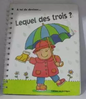 Couverture du produit · Lequel des 3 ?