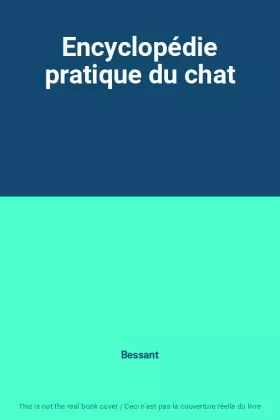 Couverture du produit · Encyclopédie pratique du chat