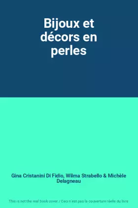 Couverture du produit · Bijoux et décors en perles