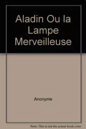 Couverture du produit · Aladin  et la lampe merveilleuse