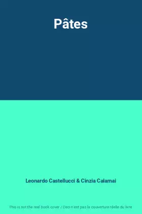 Couverture du produit · Pâtes