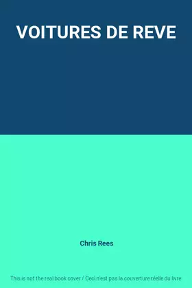 Couverture du produit · VOITURES DE REVE