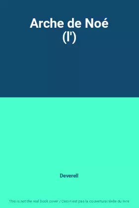 Couverture du produit · Arche de Noé (l')