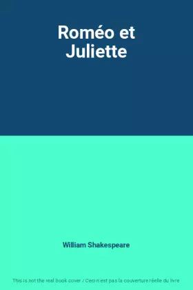 Couverture du produit · Roméo et Juliette