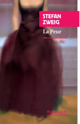 Couverture du produit · La peur
