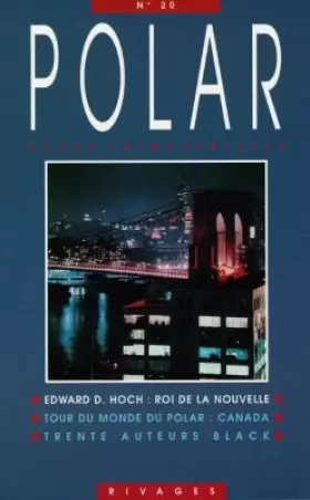 Couverture du produit · Revue polar, numéro 20