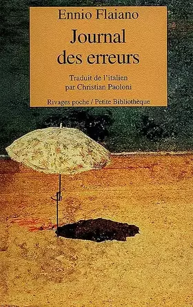 Couverture du produit · Journal des erreurs