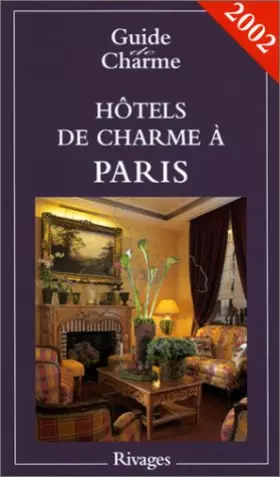 Couverture du produit · Hôtels de charme à Paris