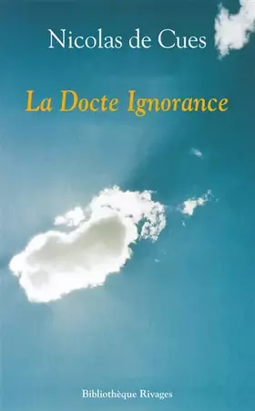 Couverture du produit · La Docte Ignorance