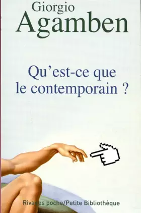 Couverture du produit · Qu'est-ce que le contemporain ?