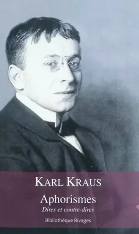 Couverture du produit · Aphorismes