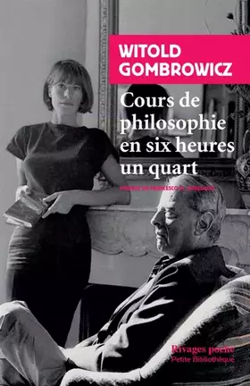 Couverture du produit · Cours de philosophie en six heures un quart