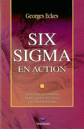 Couverture du produit · Six Sigma en action