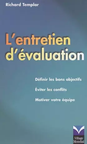 Couverture du produit · L'Entretien d'évaluation