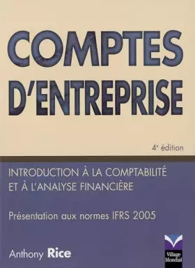 Couverture du produit · Comptes d'entreprise
