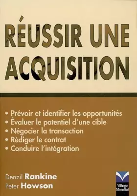 Couverture du produit · REUSSIR UNE ACQUISITION