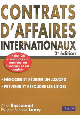 Couverture du produit · Contrats d'affaires Internationaux 2e ed.
