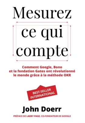 Couverture du produit · Mesurez ce qui compte
