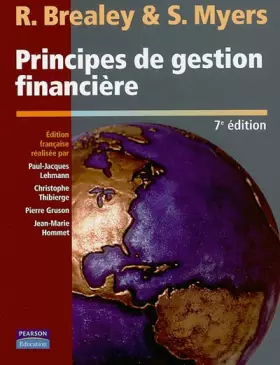 Couverture du produit · PRINCIPES DE GESTION FINANCIERE