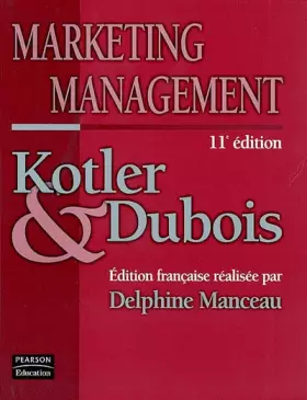 Couverture du produit · Marketing Management
