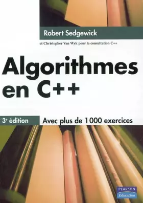 Couverture du produit · Algorithmes en C++
