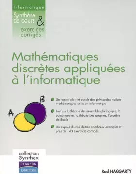Couverture du produit · Mathématiques discrètes appliquées à l'informatique