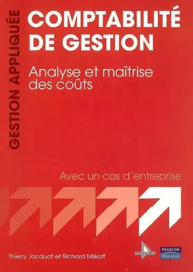 Couverture du produit · Comptabilité de gestion: Collection Gestion Appliquée