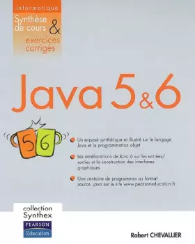 Couverture du produit · Java 5 et 6: Collection Synthex