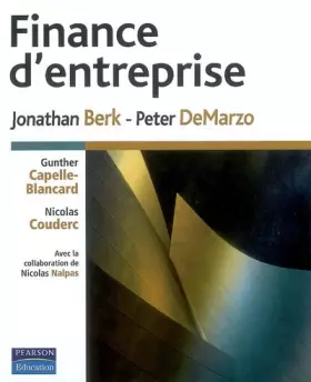 Couverture du produit · Finance d'entreprise