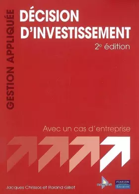 Couverture du produit · Décision d'investissement 2ème Ed.