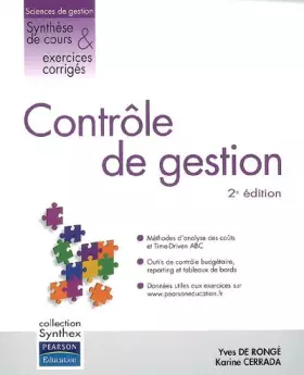 Couverture du produit · Contrôle de Gestion 2 ed. Synthex