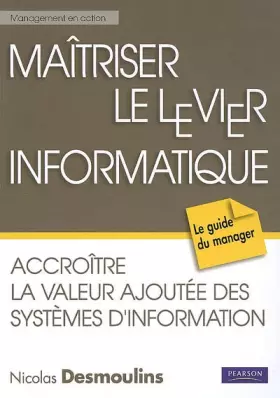 Couverture du produit · Maitriser le levier informatique
