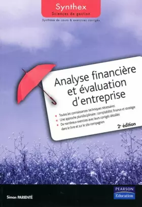 Couverture du produit · Analyse financière et évaluation d'entreprise