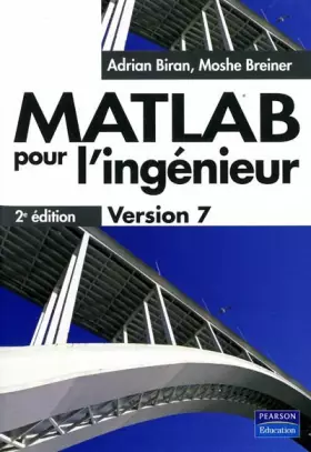 Couverture du produit · Matlab pour l'Ingenieur Version 7