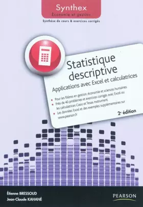 Couverture du produit · Statistiques descriptives