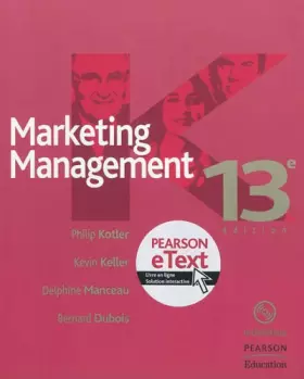 Couverture du produit · Marketing management 13e + eText