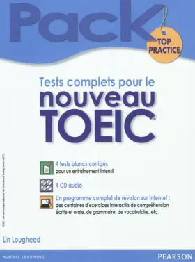 Couverture du produit · Pack "Top Practice" : Tests complets pour le nouveau TOEIC
