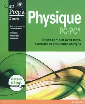 Couverture du produit · Physique PC-PC* (Inclus  eText)