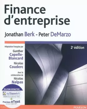 Couverture du produit · Finance d'entreprise 2e + eText + MyFinanceLab