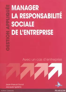 Couverture du produit · Manager la Responsabilité Sociale de l'Entreprise