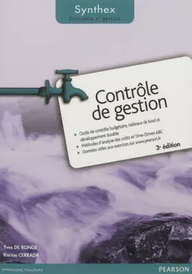 Couverture du produit · Contrôle de Gestion 3e édition Synthex