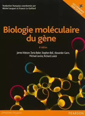 Couverture du produit · Biologie moléculaire du gène