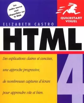 Couverture du produit · HTML 4
