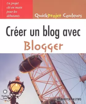 Couverture du produit · Créer un blog avec Blogger