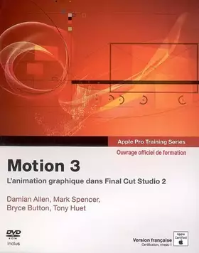Couverture du produit · MOTION 3 APPLE TRAINING SERIES
