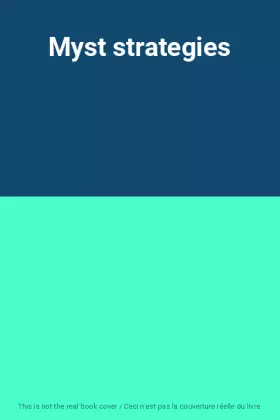 Couverture du produit · Myst strategies