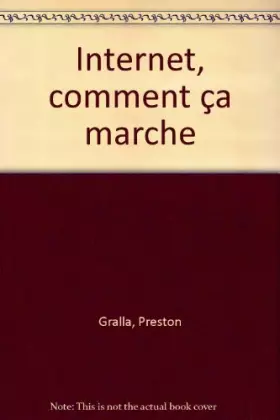 Couverture du produit · Internet, comment ça marche
