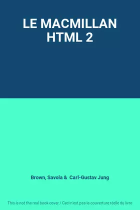 Couverture du produit · LE MACMILLAN HTML 2
