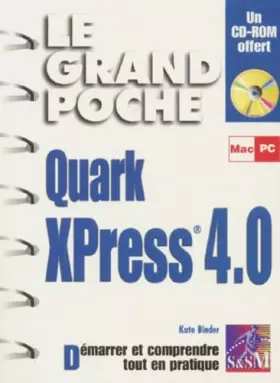 Couverture du produit · Quark Qxpress 4. Avec Cd-Rom