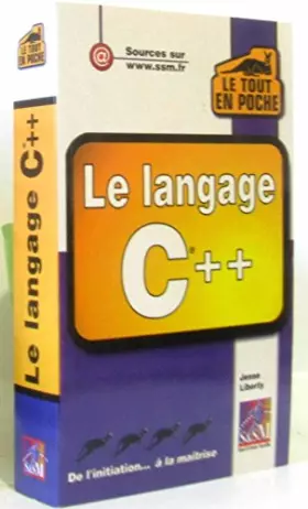Couverture du produit · Le langage C++